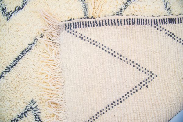 Large handwoven cream rug, bedroom rug, cotton carpet, living room rug, bohemian decor, area rug, kitchen rug, nursery rug, kids room rug.