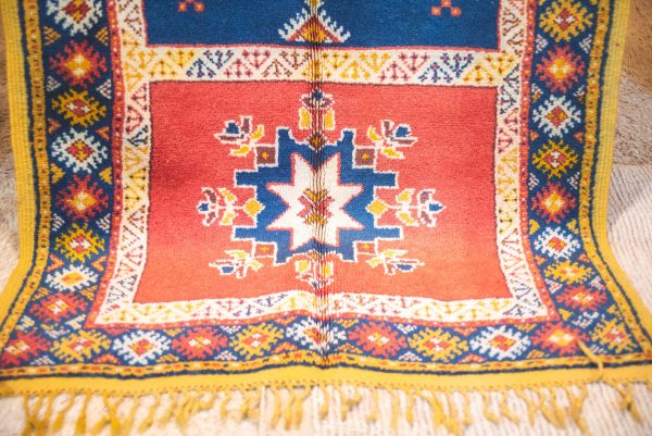 Taznakht Rug,Authentic Moroccan Rug,Hand Knotted Rug,Handmad Wool Rug,Berber Teppich,Vintage Berber Rug,Moroccan Teppich,Moroccan Carpet