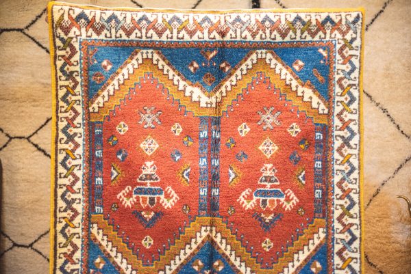 Taznakht Rug,Authentic Moroccan Rug,Hand Knotted Rug,Handmad Wool Rug,Berber Teppich,Vintage Berber Rug,Moroccan Teppich,Moroccan Carpet