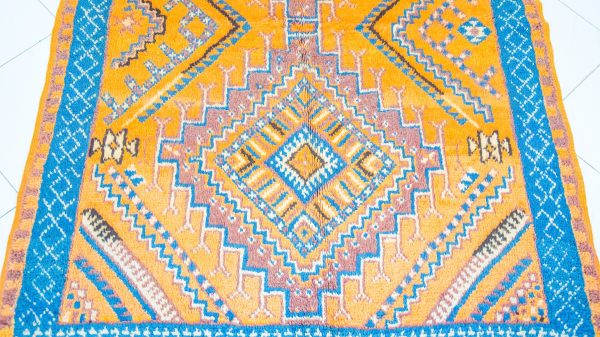 Moroccan Taznakht runner Rug, Authentic Area Rug, Handmad Wool Rug, Runner Rug, Vintage Berber Rug, Kilim Rug, Moroccan Carpet