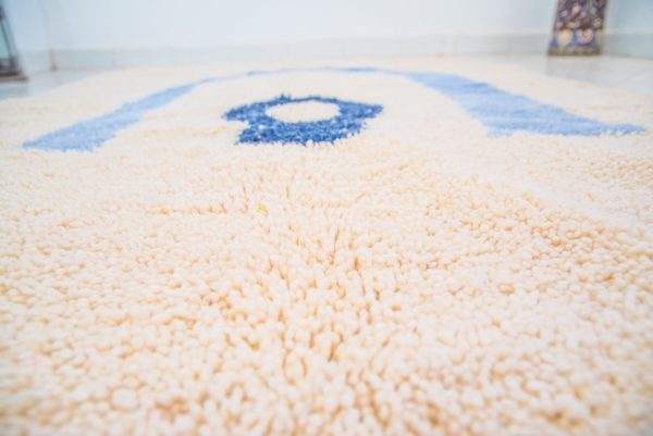 Morrocan ivory rug, Scandinavian Nordic Decor Inspired Rug Hand Woven Wool MOROCCO RUGS