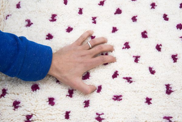 Moroccan Carpet 2.40x5.0 ft , Vintage Morocco rug, Beni Ourain Area Rug, Handmade Wool Rug, Berber Carpet, Authentic Berber Rugs, Kilim Rugs