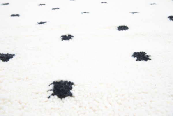 Handmade Rug, 9.5x6.8 ft Moroccan Beni Ourain Area Rug, Berber Wool Rugs, Hand Knotted Rug, Vintage Berber Rugs, Moroccan Carpet, Kilim Rug