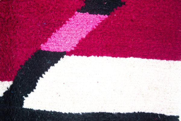 Red and black carpet,Moroccan colorful berber boho rug,Tapis marocain, marokko Teppich, alfombra marroquin
