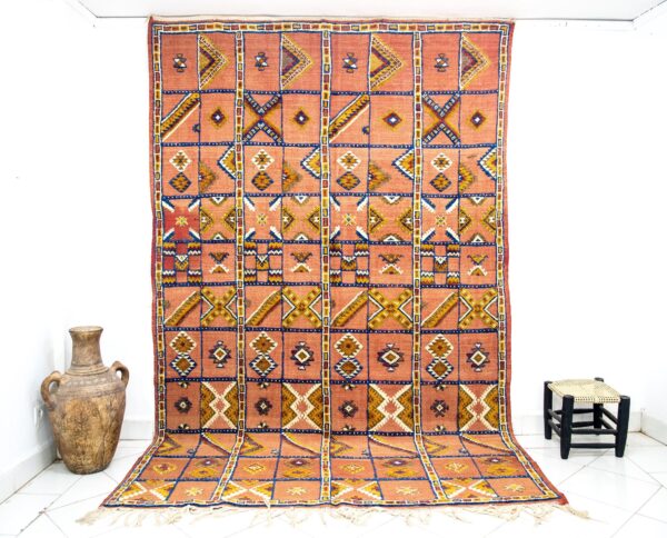 taznakht Rug,Authentic Moroccan Rug,Hand Knotted Rug,Handmad Wool Rug,Berber Teppich,Vintage Berber Rug,Moroccan Teppich,Moroccan Carpet