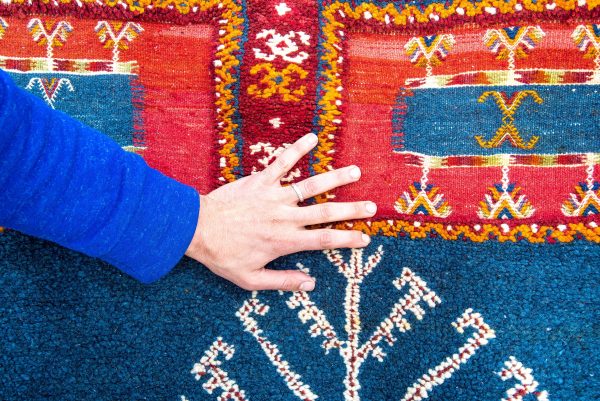10 * 7 Ft TAZNAKHT ,Authentic Moroccan Rug,Hand Knotted Rug, Handmad Wool Rug,Berber Teppich, Vintage Berber Rug,Moroccan Teppich, Moroccan