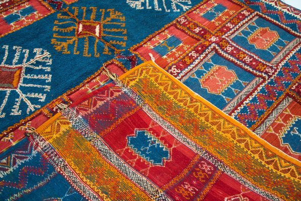 10 * 7 Ft TAZNAKHT ,Authentic Moroccan Rug,Hand Knotted Rug, Handmad Wool Rug,Berber Teppich, Vintage Berber Rug,Moroccan Teppich, Moroccan