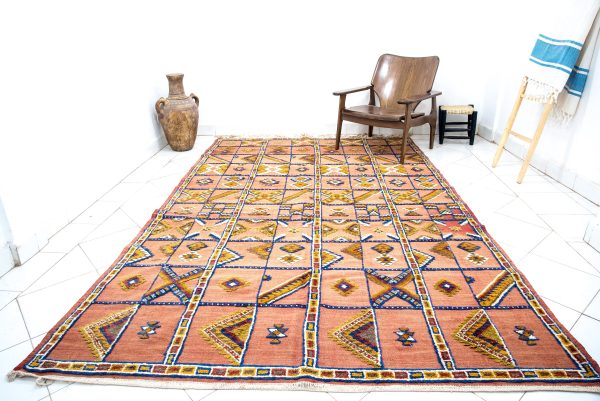 taznakht Rug,Authentic Moroccan Rug,Hand Knotted Rug,Handmad Wool Rug,Berber Teppich,Vintage Berber Rug,Moroccan Teppich,Moroccan Carpet