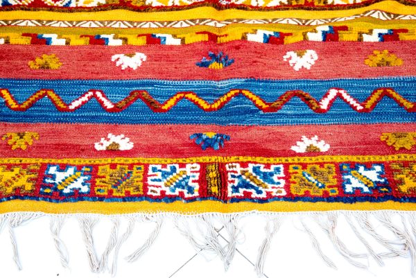 10 * 7 Ft TAZNAKHT ,Authentic Moroccan Rug,Hand Knotted Rug, Handmad Wool Rug,Berber Teppich, Vintage Berber Rug,Moroccan Teppich, Moroccan