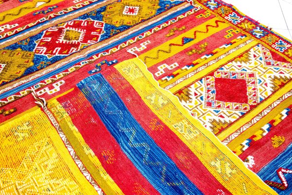 10 * 7 Ft TAZNAKHT ,Authentic Moroccan Rug,Hand Knotted Rug, Handmad Wool Rug,Berber Teppich, Vintage Berber Rug,Moroccan Teppich, Moroccan