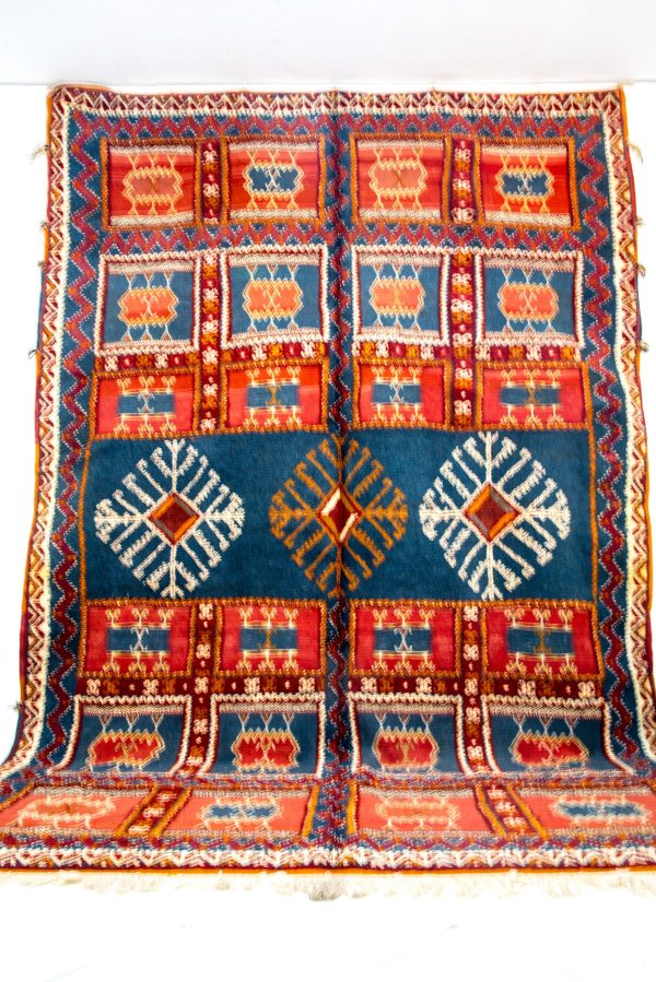 10 * 7 Ft TAZNAKHT ,Authentic Moroccan Rug,Hand Knotted Rug, Handmad Wool Rug,Berber Teppich, Vintage Berber Rug,Moroccan Teppich, Moroccan