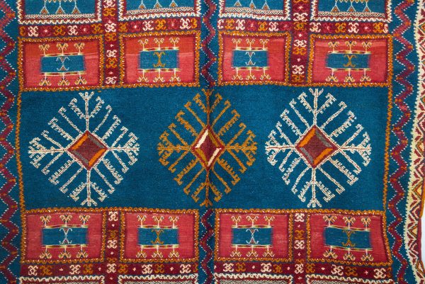 10 * 7 Ft TAZNAKHT ,Authentic Moroccan Rug,Hand Knotted Rug, Handmad Wool Rug,Berber Teppich, Vintage Berber Rug,Moroccan Teppich, Moroccan