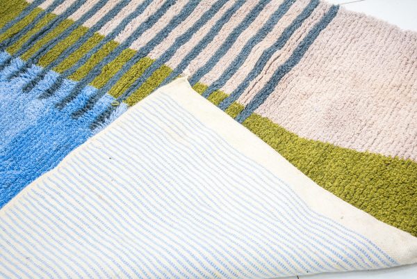 Beni Ourain Creative Geometric Patterns Carpet from morocco