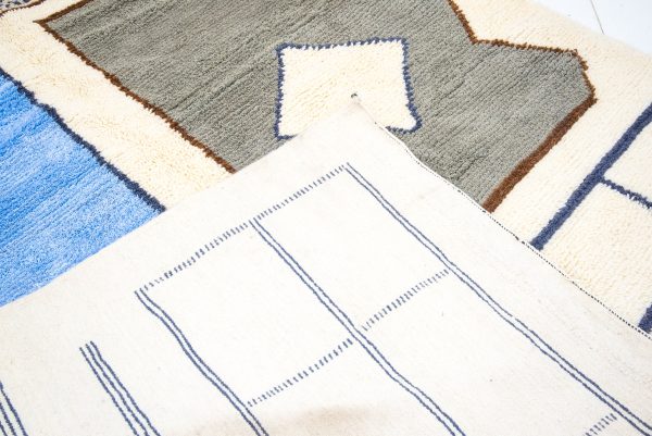Beni Ourain Rug - Morrocan Area Rug - Authentic Tribel Rug - Handmad Wool Rug - Moroccan Rug -Vintage Berber Rug -Kilim Rug -Moroccan Carpet