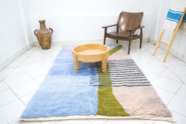 Beni Ourain Creative Geometric Patterns Carpet from morocco