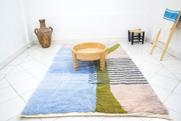Beni Ourain Creative Geometric Patterns Carpet from morocco