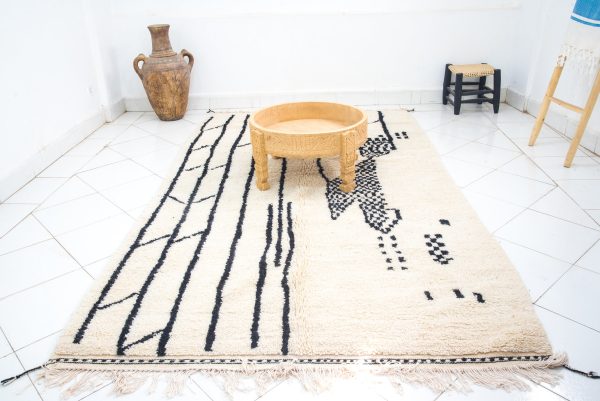 Beni Ourain Creative Geometric Patterns Carpet from morocco