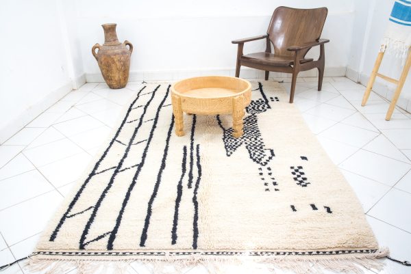 Beni Ourain Creative Geometric Patterns Carpet from morocco