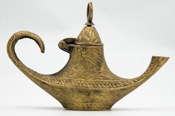 Genie Lamp Alladin - Genie lamp - Alladin Jewelry - Alladin lamp - Oil lamp - Very beautiful moroccan antique decor