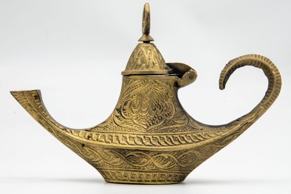 Genie Lamp Alladin - Genie lamp - Alladin Jewelry - Alladin lamp - Oil lamp - Very beautiful moroccan antique decor