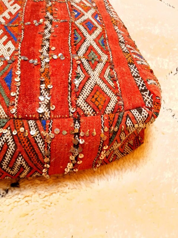 Moroccan berber boujaad pillow POUF | Filled & Unfilled Availabe | Amazing Morrocan floor pillows boho decor ideas dog rest
