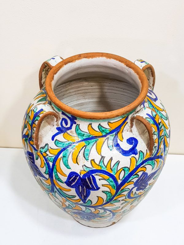 antique clay Pottery Pot Moroccan vase berber Arabian Art Decor Table