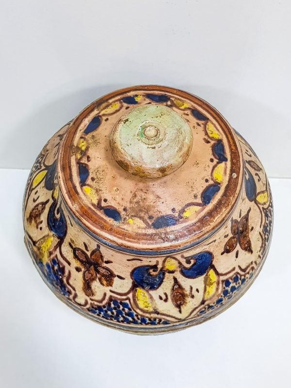 antique clay Pottery Pot Moroccan vase berber Arabian Art Decor Table