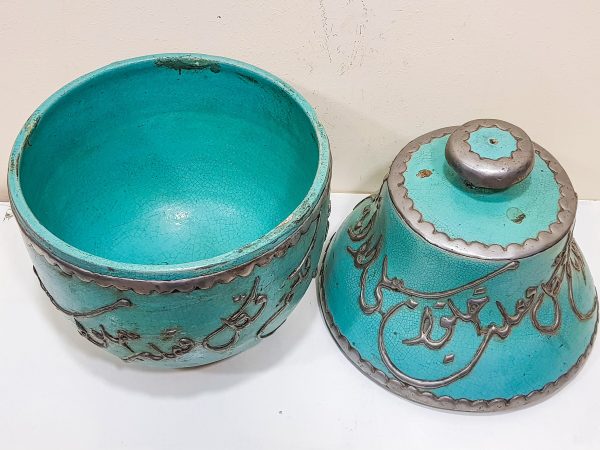handmade Pottery Pot Moroccan vase Arabian Art Decor Table