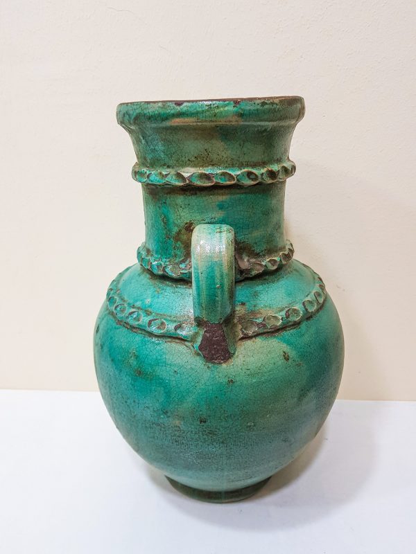 handmade Pottery Pot Moroccan vase Arabian Art Decor Table