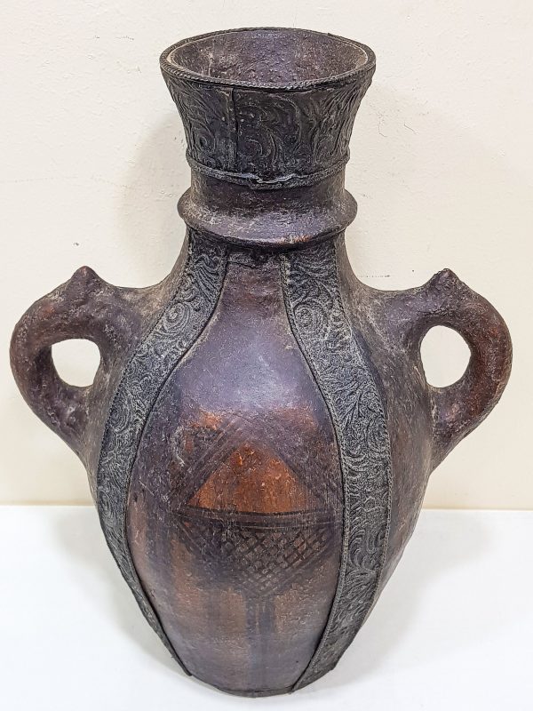 antique clay Pottery water Pot Moroccan vase berber Arabian Art Decor Table