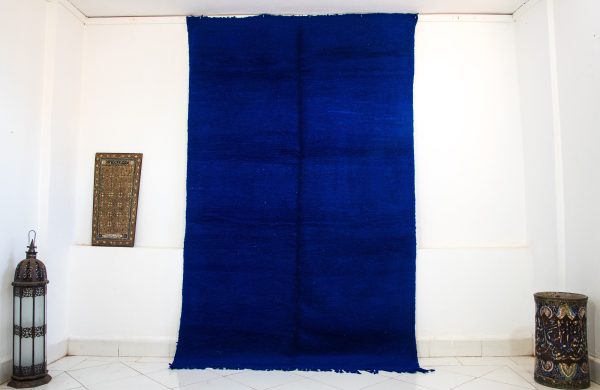 Blue Moroccan Carpet, Morrocan ivory rug, Scandinavian Nordic Decor Inspired Rug Hand Woven Wool MOROCCO RUGS