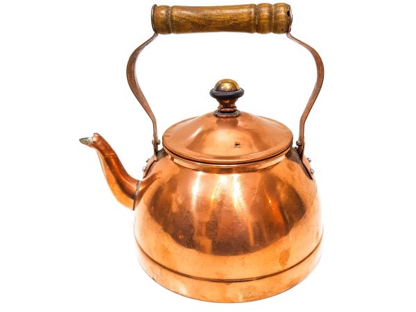 VINTAGE Moroccan Copper Teapot, Antique Copper Teapot Morocco, Moroccan Handmade Teapot