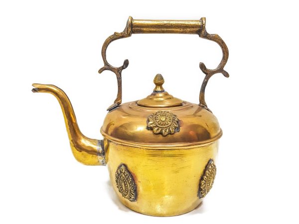 VINTAGE Moroccan Copper Teapot, Antique Copper Teapot Morocco, Moroccan Handmade Teapot