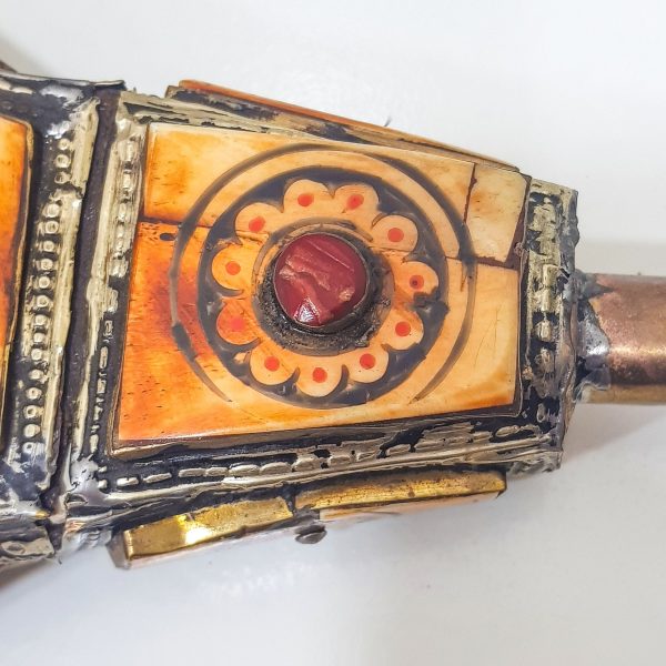 Moroccan Fire Bellow, Antique Wood leather Fire Bellows, Leather Fireside Fire Place smoking pipe Fireside, Open Fire Place