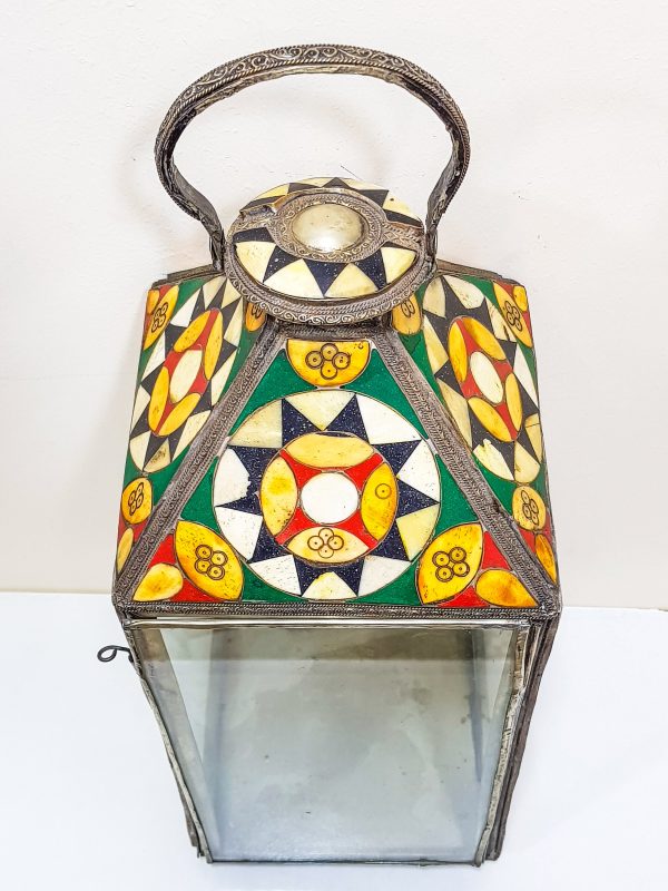 Antique Moroccan Mosaic Lamp - Very beautiful moroccan antique decor