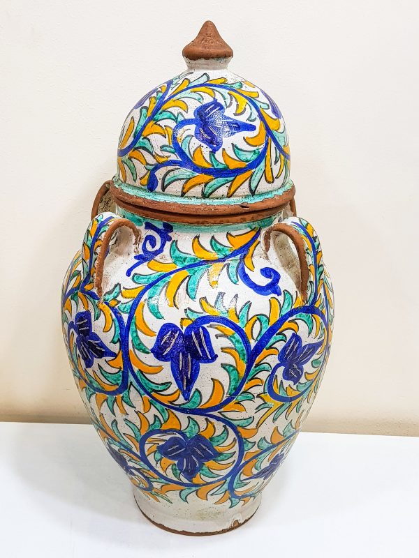 antique clay Pottery Pot Moroccan vase berber Arabian Art Decor Table
