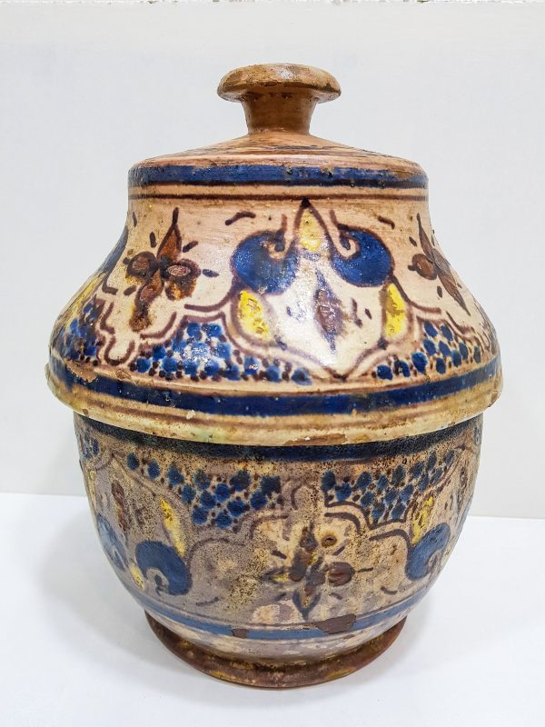 antique clay Pottery Pot Moroccan vase berber Arabian Art Decor Table