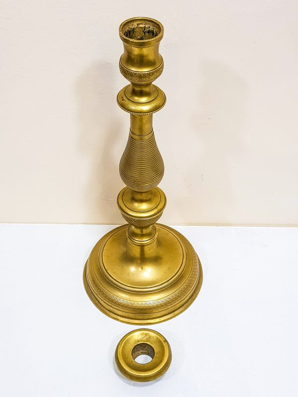 Rare candlestick moroccan Art Decor Table - Very beautiful moroccan antique decor