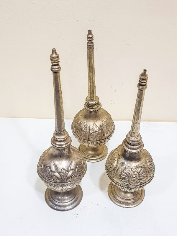 Set of 3 Rose Water - Morrocan rose water sprayer - Very beautiful moroccan antique decor