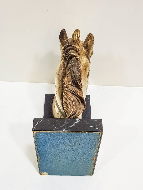 Arabian horse sculpture - Horse head statue - Antique Hirse figurine - horse head sculpture - Very beautiful moroccan antique decor