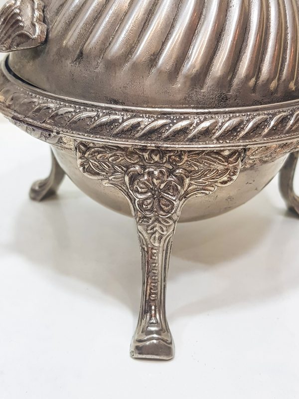 Antique metal Box Oriental Treasure Kings sugar Box