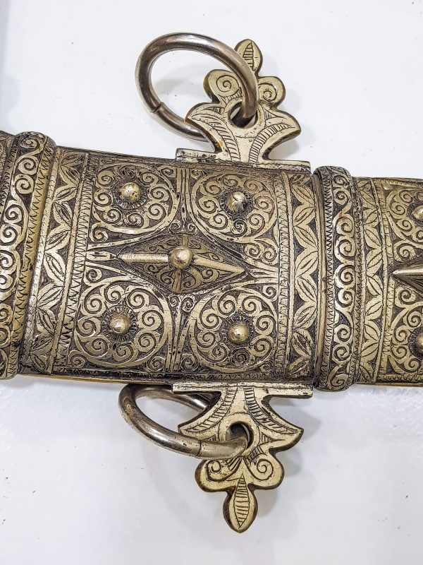 Traditional Moorish DAGGER, Ceremonial dagger, Vintage Berber or Islamic dagger from Morocco