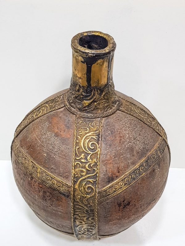 antique clay Pottery water Pot Moroccan vase berber Arabian Art Decor Table
