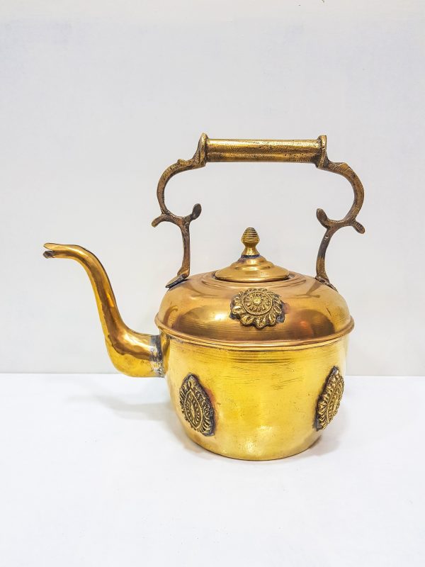 VINTAGE Moroccan Copper Teapot, Antique Copper Teapot Morocco, Moroccan Handmade Teapot