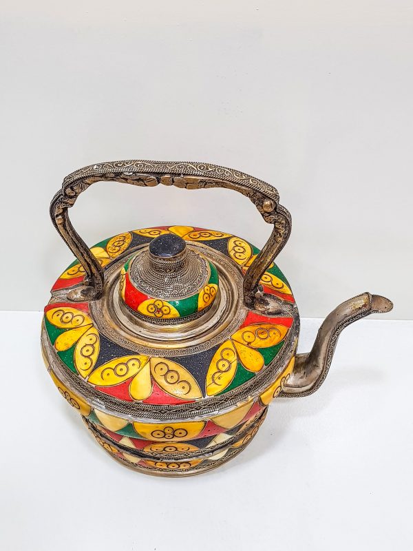 VINTAGE Moroccan Copper Teapot, Antique Copper Teapot Morocco, Moroccan Handmade Teapot