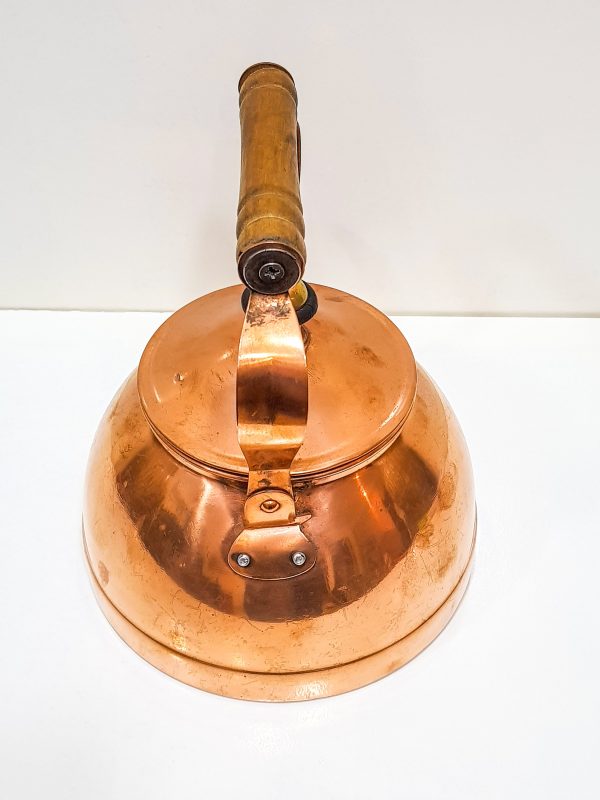 VINTAGE Moroccan Copper Teapot, Antique Copper Teapot Morocco, Moroccan Handmade Teapot