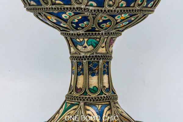 Old Pottery Pot Moroccan vase Arabian Art chic luxurious Decor