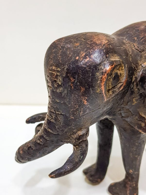Carved wooden elephant, elephant Carving, Wooden elephant Sculpture, Animal Carving elephant Figurine, Handcarved Wooden Antelope Figurine
