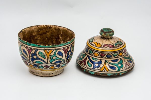 Old Moroccan Pottery vase Arabian Art chic luxurious Decor