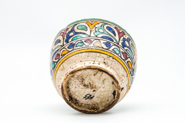 Old Moroccan Pottery vase Arabian Art chic luxurious Decor